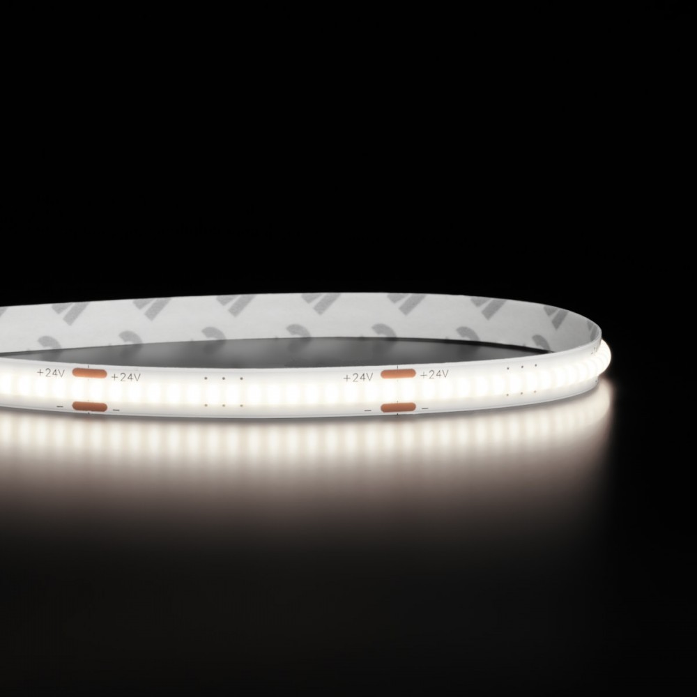 Ruban LED COB - 8W/m - IP20 - Blanc - 320LED/m - 5m - 24V