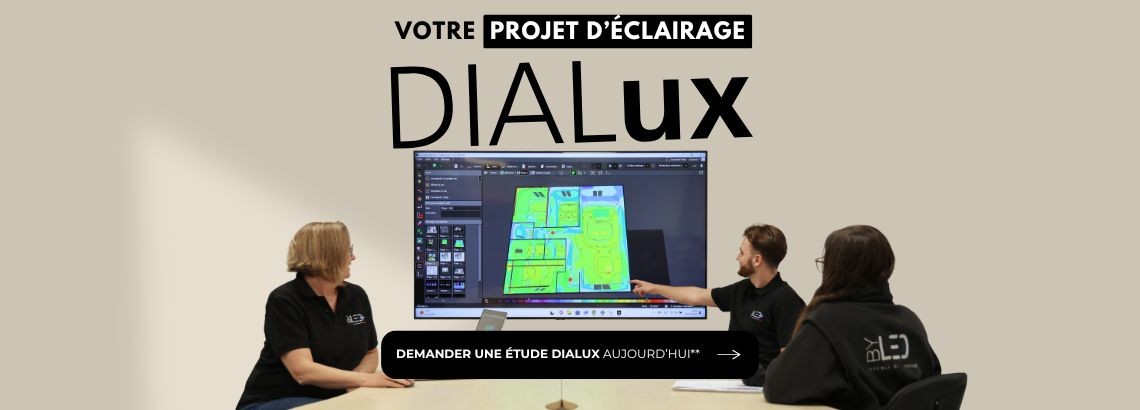 Votre &eacute;tude Dialux offerte