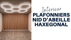 Plafonniers nid d'abeille - hexagonal